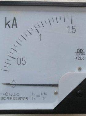 交流电流表 42L6-1.5KA 1500/5A 42L6B 广东德庆电表制造有限公司