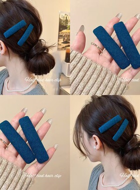 【下单立减50】复古港风发夹女气质刘海夹后脑碎发夹发卡头饰_SH