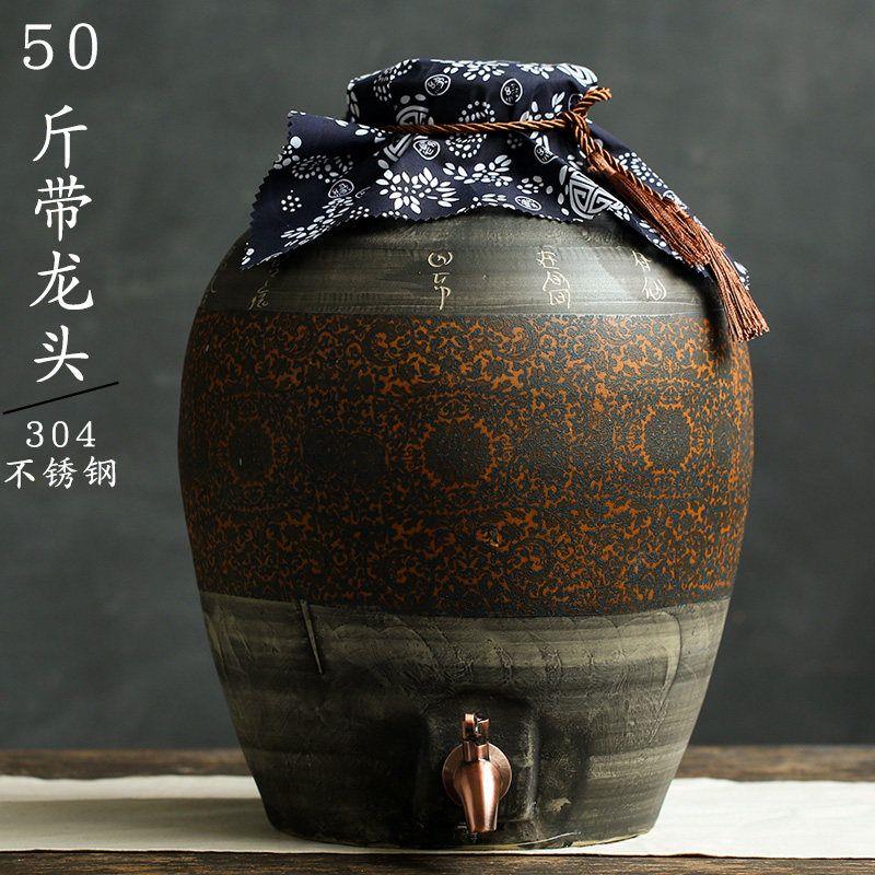 景德镇陶瓷酒坛密封存酒