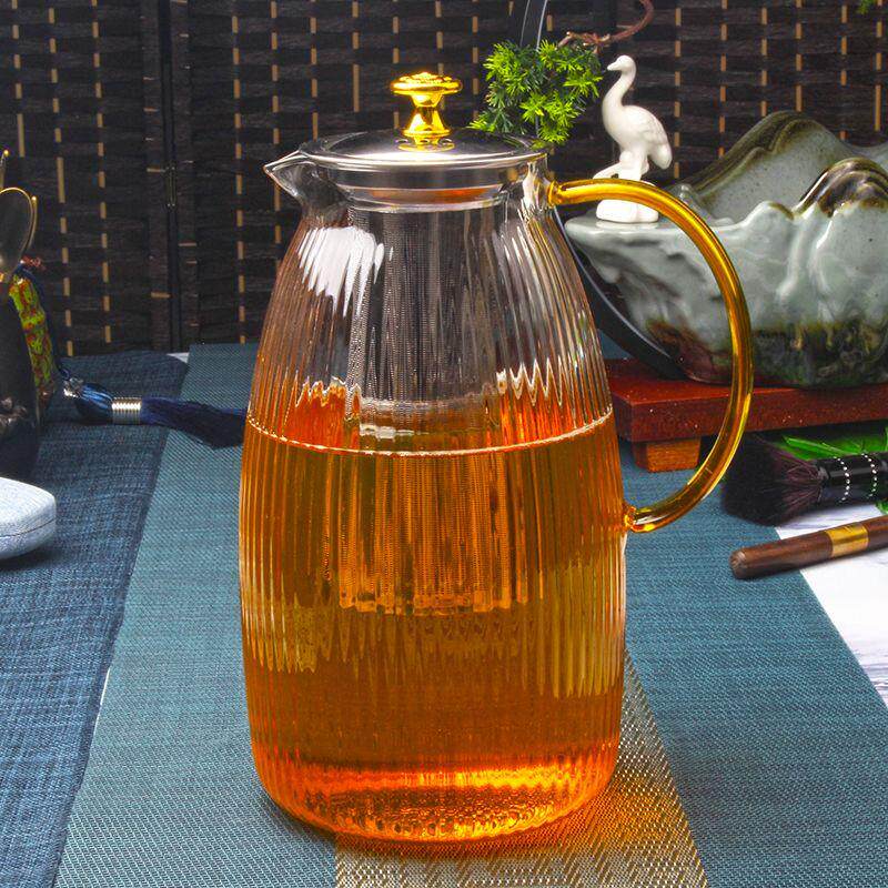 超大加厚玻璃茶水过滤茶