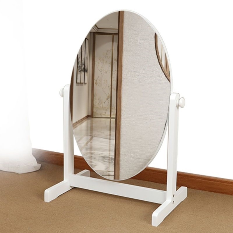 梳妆台镜女生美妆镜化妆镜桌面妆台家用镜台式首饰简约精致化妆台