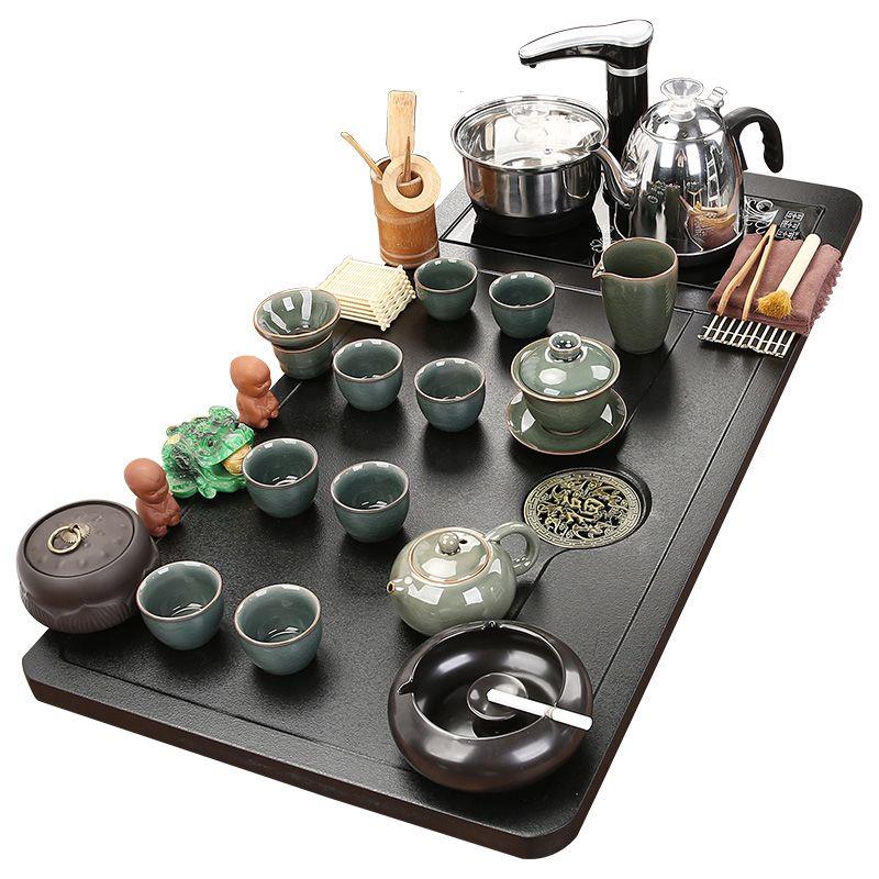 全自动紫砂茶具套装家用