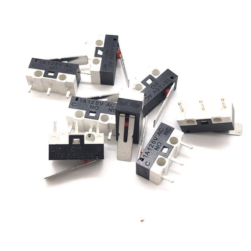 鼠标微动开关1A125V带柄