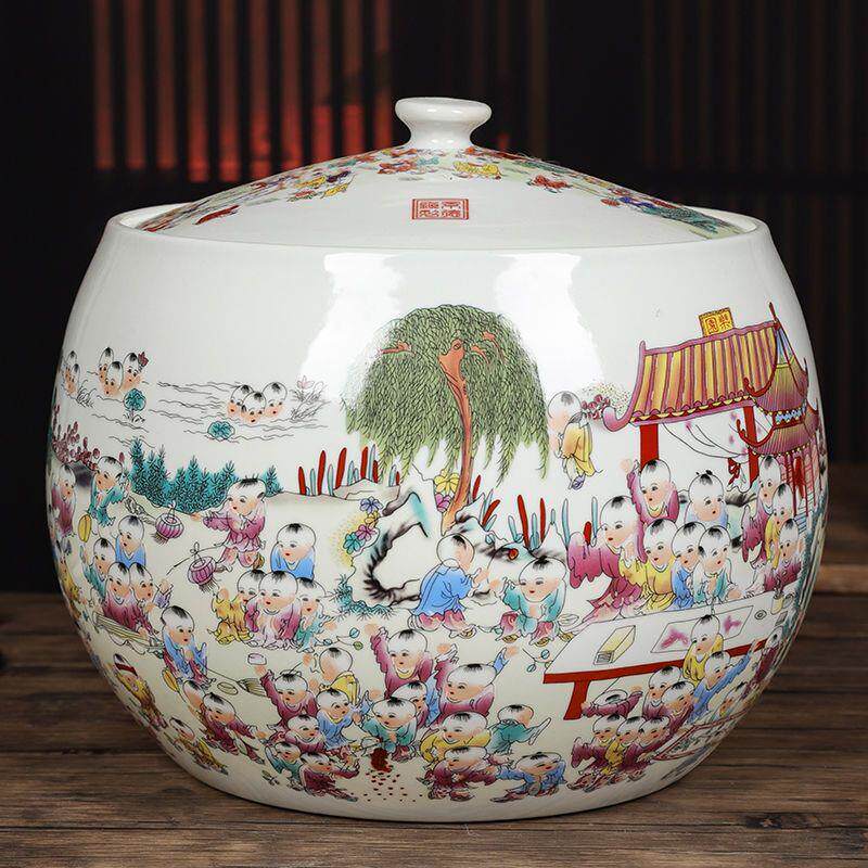 德国品质景德镇陶瓷米缸