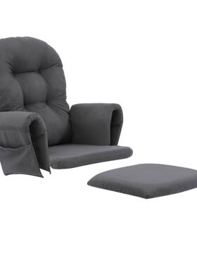 约夫木替换滑翔摇椅靠匠可垫RH-61629坐垫扶手垫带瑟储物口袋