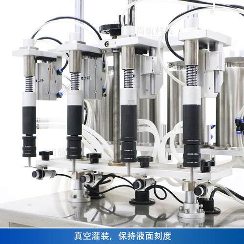 ZONESNU半自动动27装头香水灌装机自动回吸立式气香水喷雾真空罐