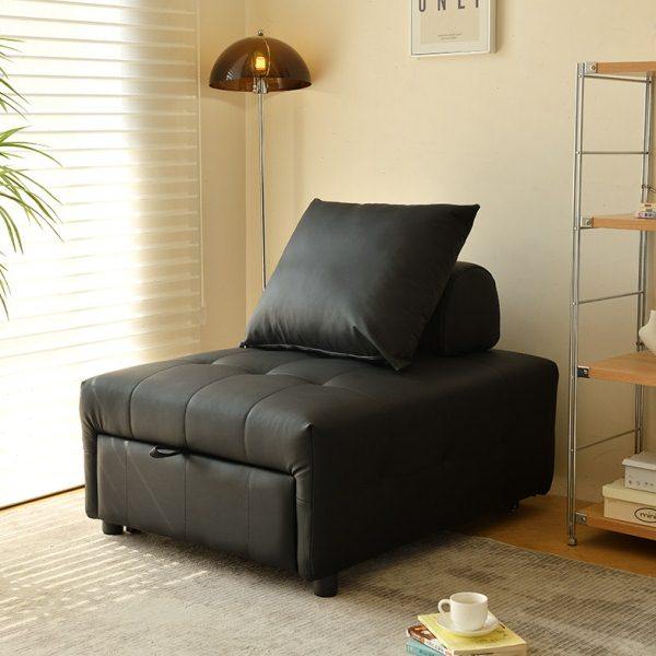 简约现代单人折叠泡芙沙发床小户型客厅客厅阳台豆腐块可伸缩坐卧,住宅家具,布艺沙发,淘宝优惠券,粉丝福利购,淘宝优惠卷