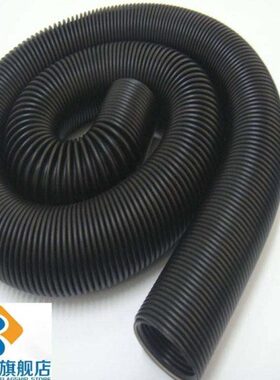 25 32 38 50 70 弹簧管拉伸10M黑色PV钢丝软管吸尘管工业软管风管