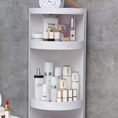 卫生间厨房置物架壁挂三角收纳架角柜浴室洗手台转角洗手间免打孔