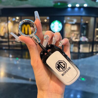 名爵5钥匙套mg5汽车名爵锐行GT锐腾GS老款折叠mg7名爵五专用包壳