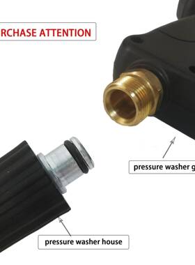 厂家供直高压水枪家用加长杆M2丝2外五色喷UEQ嘴洗车水枪长加杆