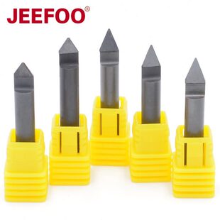 杰峰金刚石平底尖刀进口PCD雕刻刀花岗岩大理石刻字雕花刀具DA