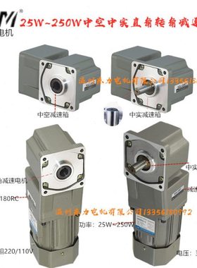 TLM东力90W相220V微型速电机调速电机M590-502+5GU90RT+US