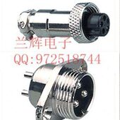 16MM 16M 重强航空插 连接器 M16 8芯 菱形GX16