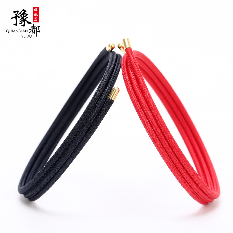 吸金绳相惜手链穿3Dp硬金转运珠手绳磁铁串珠磁力绳多圈路路通红