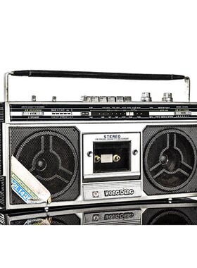 老式收音机民俗老物件密室逃脱剧本摆设收录机怀旧道Y具样本复古