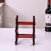 10246创意厅欧式 饰实木红酒架摆酒瓶架装 家居洋酒架客摆设葡萄酒