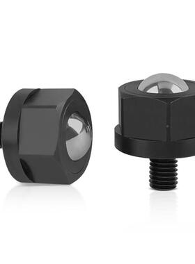 万向钢QDE04-19制滚钢制万向珠珠钢螺杆式PQ1轮43珠滚六角螺杆型