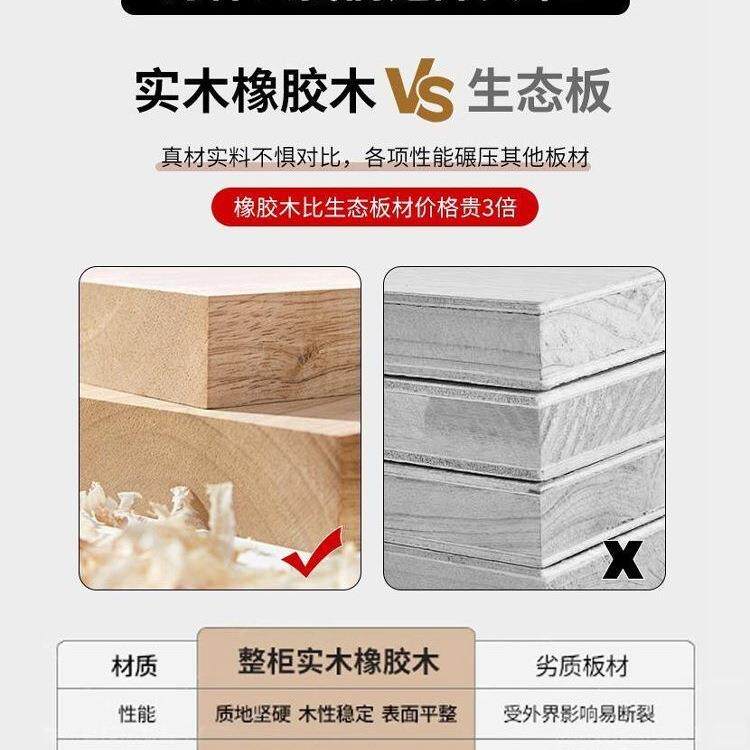 茶柜置架全实木边柜客厅985床沙发侧柜头柜电视茶水柜茶物柜叶收