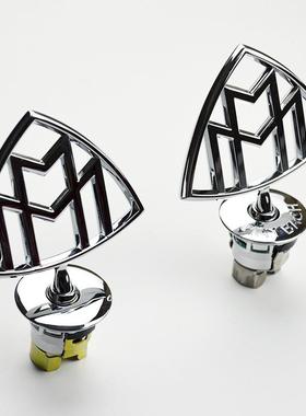 适用于迈赫的车标巴SS级迈巴赫改装立标476700立标引S600车头擎盖