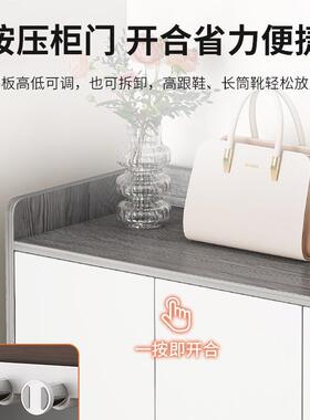 楼收道鞋柜家用门口大容量入新玄关柜202户3爆款实木B161DB1纳经