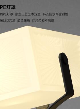 不锈钢太阳柱能26165头灯门柱灯小区花园口户外灯庭院景观装门饰