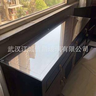 超白钢化玻璃面板桌面台面钢化989玻加璃面板璃烤漆玻工玻璃