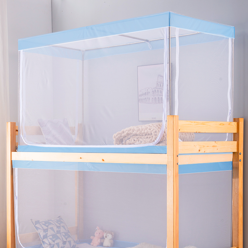 蚊帐2022新款高级支架杆加粗加厚家用2021上下R铺学生宿舍子母床
