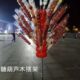 冰糖葫芦展示架卖糖葫芦 架子插冰糖葫芦靶子插台木制移动展示架