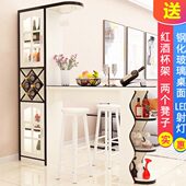 现代简约家用客厅吧台桌酒柜餐厅隔断柜玄关柜靠墙柜子小吧台 包邮