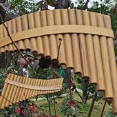 西湖箫韵22管苦竹排箫 G起中高音专业级