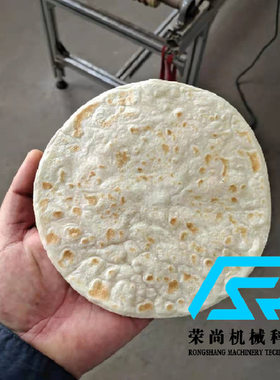 小型家用烙馍机 液压全自动单饼机 筋饼卷菜烙馍卷面筋馓子等