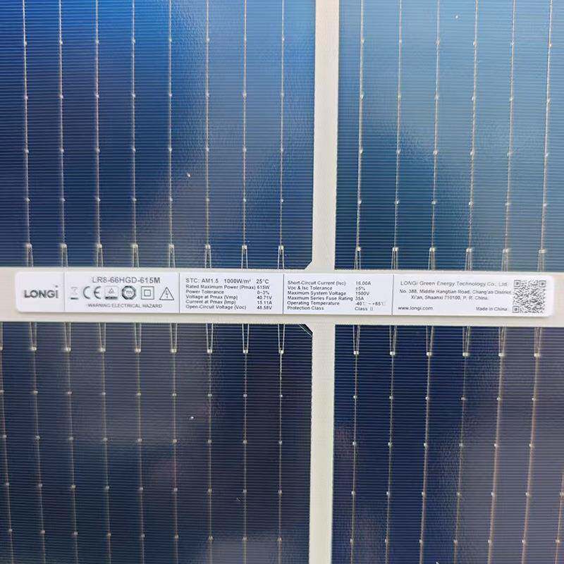 隆太基A级615隆基A级6w双玻双面8厂2n型阳能光伏板1家组件单晶硅
