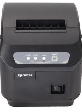 芯烨P-Q2票00IIUSB+串口热敏打印机小票据打餐饮厨0房X打印机8mm