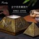 创意香薰蜡烛新款 复古埃及金字塔模型摆件家用经典 雕刻香薰杯