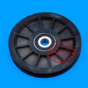 电梯配件 展鹏门机 钢丝绳轮 门机传动轮90MM/70MM重锤绳轮 原装