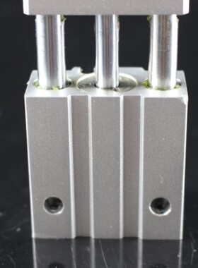 微型带导杆三轴三杆气缸MGJ6-5-F8BL 6-10-F8NL/6-15-F8B 6-4/6-8