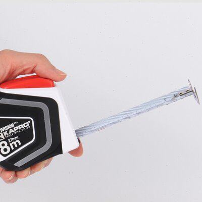 KAPRO开普路卷尺3米5米8米尺子高精度木工钢卷尺盒尺自动锁带磁
