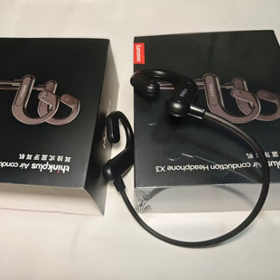 联想Thinkplus X3耳挂式蓝牙耳机,全新未拆封,黑色款