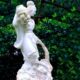 古代四大美女人物石雕汉白玉仙女散花雕塑户外园林景观大理石像