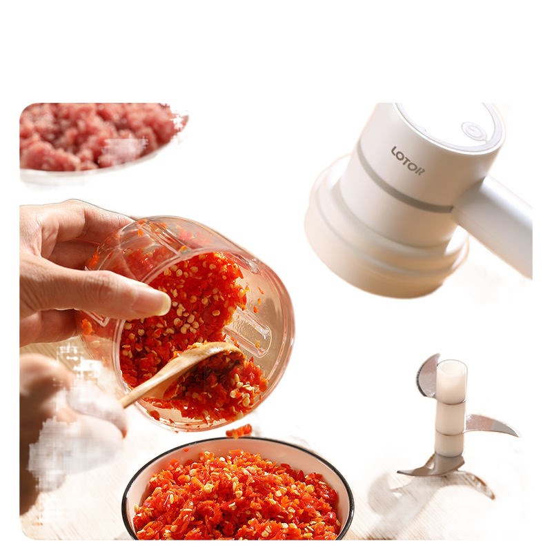 LOTOR徕多电动打蛋器二合一小型搅拌器无线充电打蛋器电动家用