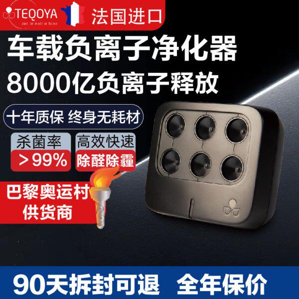 法国进口得康氧Nomad车载空气净化器负离子发生器除甲醛车用氧吧