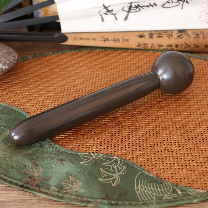 泗滨玄黄砭石敲打锤按摩锤身体美容全身通用按摩锤大锤