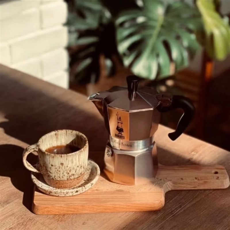 比乐蒂(Bialetti) 摩卡壶经典手冲意式浓缩咖啡壶萃取八角壶
