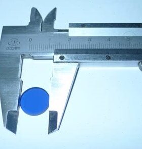 升色温玻璃 有色光学玻璃 SSB130 14*2mm 其他尺寸可定做