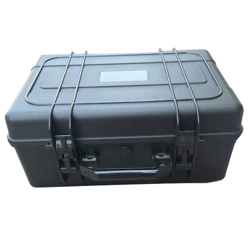 高强度清洗机塑料仪器箱 手提工程防潮器材包装箱 防尘塑料箱子