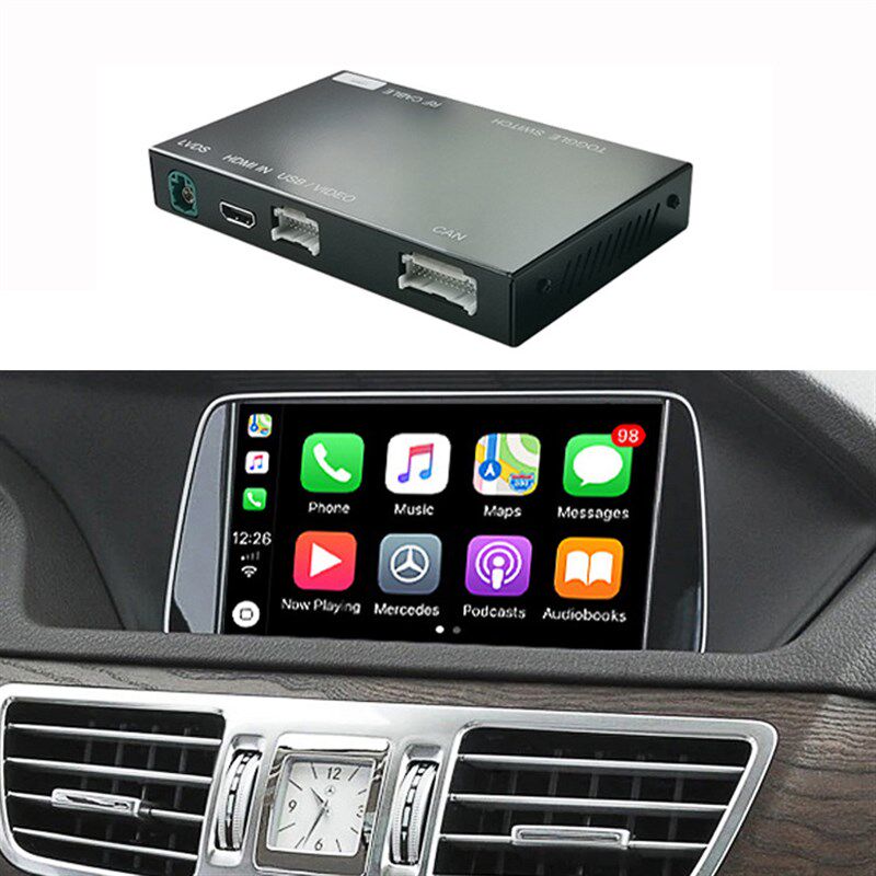 RoadTop无线苹果CarPlay适用奔驰NTG4.5/4.7解码器模块解码器盒子