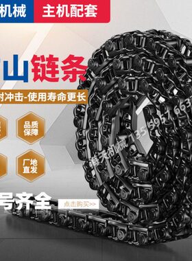 挖掘机住友SH75-sh75链条链节链筋链骨链轨链通履带总成