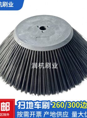 电动扫地车边刷滚刷S19风向标坦途铭创C190驾驶扫路车圆刷主刷
