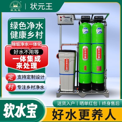 状元王软水宝砂炭过滤器滤除泥沙杂质去除水碱水垢井水自来水过滤